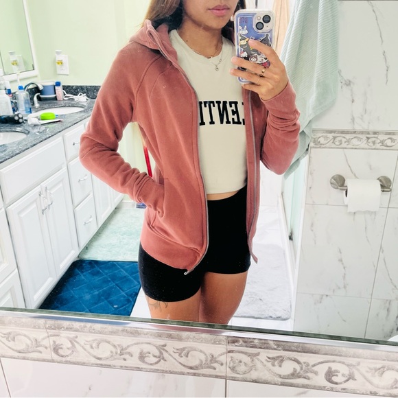 Lululemon Spiced Chai Scuba Hoodie Light Cotton Fleece - Picture 5 of 5